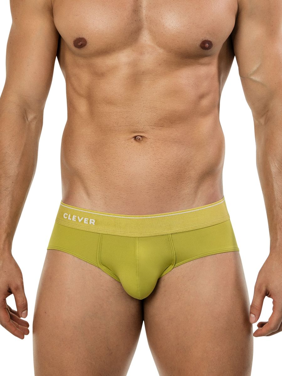 Green Clever Atenea Brief by CITYBOYZ★USA featuring a sleek, comfortable design and smooth fabric for everyday wear.