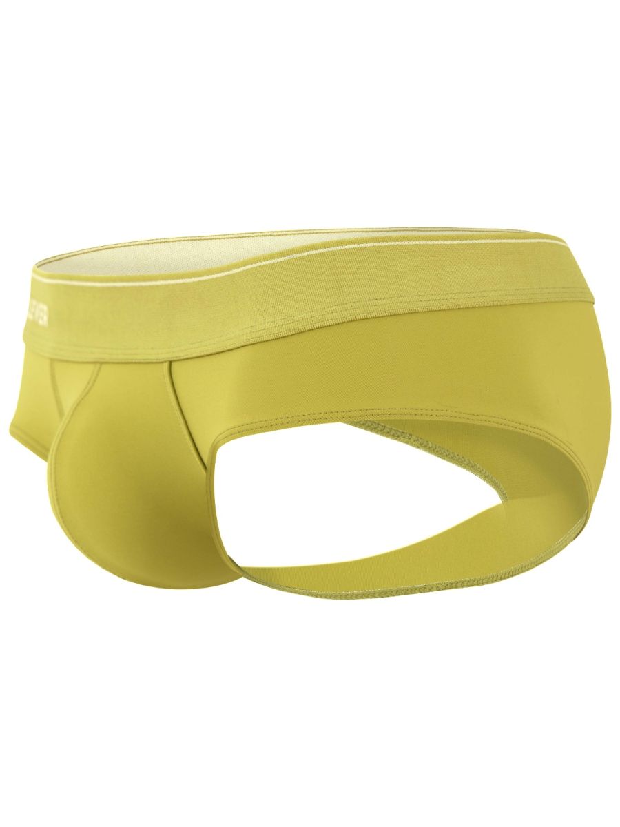 Green Clever Atenea brief by CITYBOYZ★USA featuring a comfortable, stylish design with smooth fabric and a modern fit.