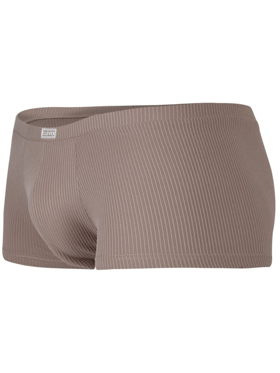 Sand-colored Clever Apolo men's trunks by CITYBOYZ★USA, showcasing comfortable fit and stylish design.