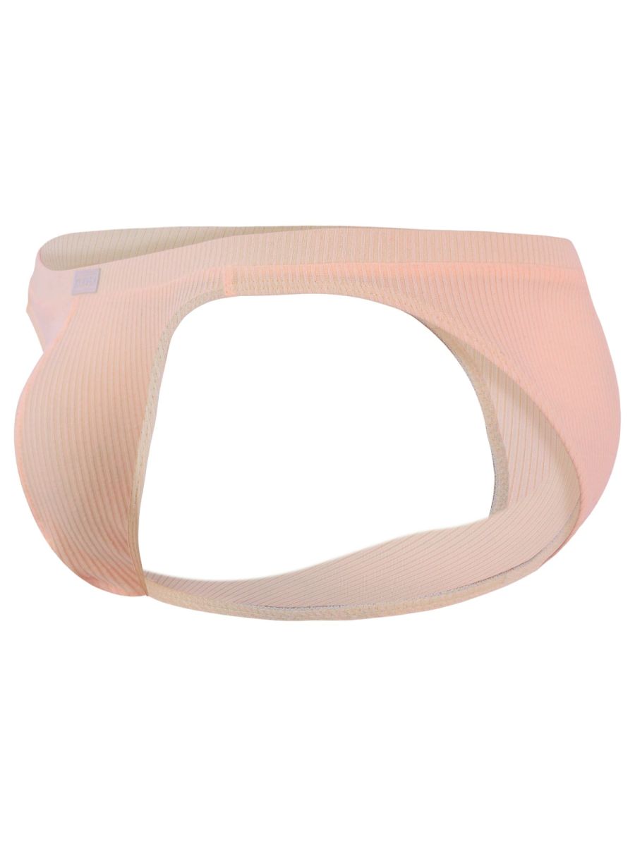 Orange men's bikini underwear from CITYBOYZ★USA Clever Apolo Bikini with a sleek, fitted design and minimal coverage.