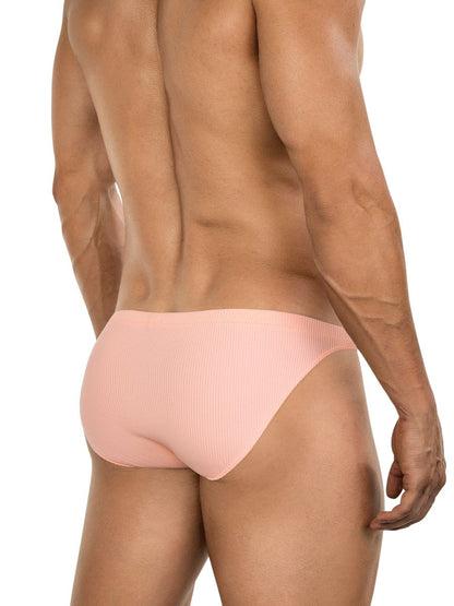 Bright orange Clever Apolo Bikini by CITYBOYZ★USA, featuring a stylish bikini top and matching bottoms on a mannequin.