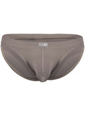 Sand-colored Clever Apolo men's bikini underwear by CITYBOYZ★USA, featuring a sleek, fitted bikini style with smooth fabric.
