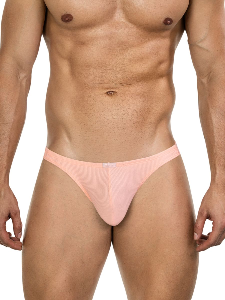 Bright orange Clever Apolo Thong bikini from CITYBOYZ★USA featuring minimal coverage and sleek design.