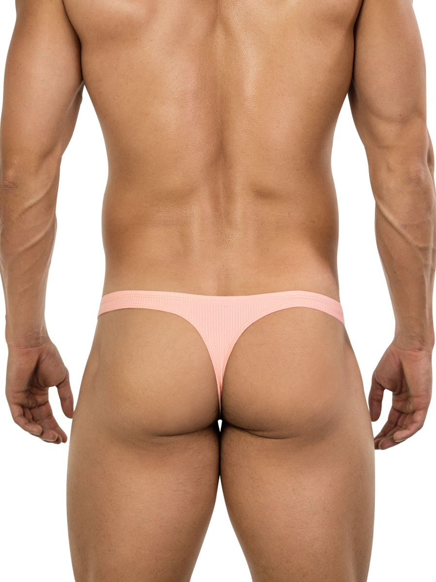 Orange Clever Apolo Bikini Thong by CITYBOYZ★USA, featuring a stylish bikini bottom with minimal coverage and sleek design.