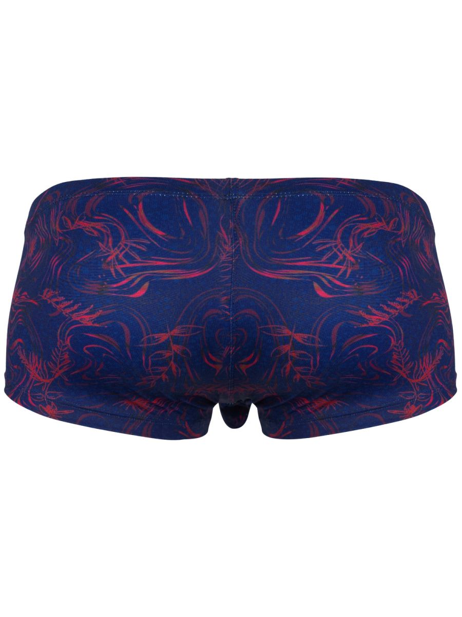 Blue CITYBOYZ★USA Clever Helion trunk for men, showcasing comfortable and stylish men's underwear with a snug fit.