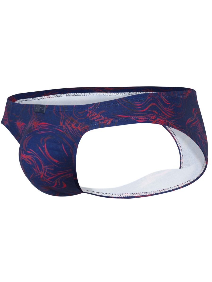 Blue Clever Helion bikini underwear by CITYBOYZ★USA, featuring smooth fabric and a comfortable fit.
