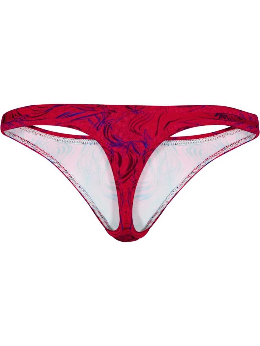 Red Clever Helion Thong by CITYBOYZ★USA, men's premium underwear with sleek design and comfortable fit.