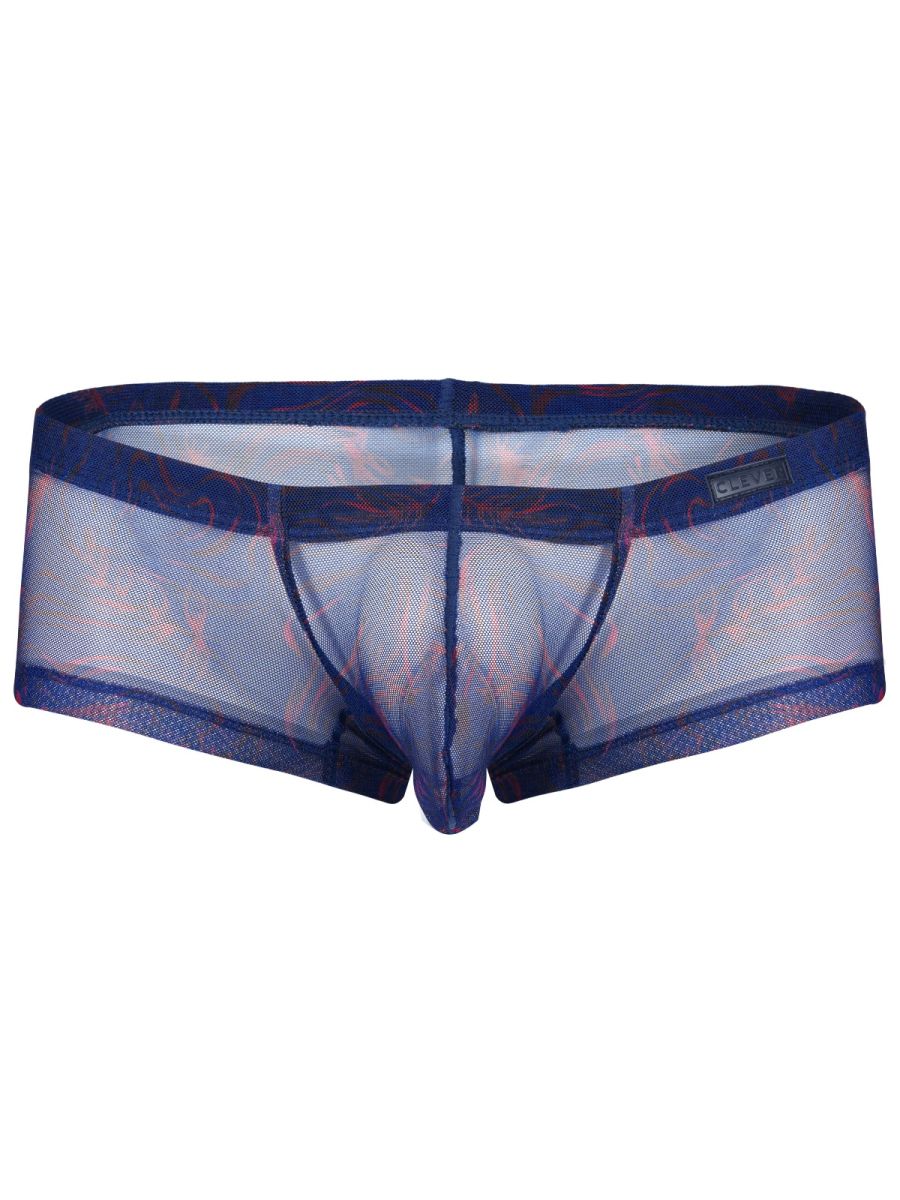 Blue Clever Calipso trunk by CITYBOYZ★USA, showing the stylish, durable men's trunk with a comfortable waistband and sleek design.