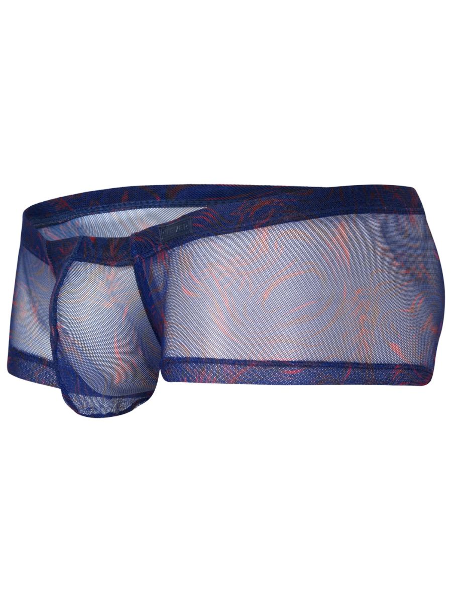 Blue Clever Calipso trunk by CITYBOYZ★USA, premium men's underwear featuring a comfortable fit and stylish design.
