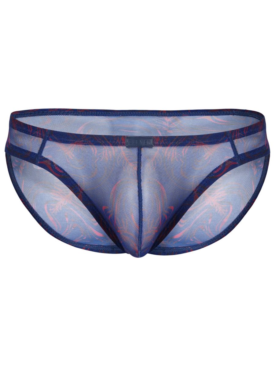 Blue Clever Calipso bikini underwear for men by CITYBOYZ USA, showcasing comfortable, stylish men's bikini undergarment with a sleek design.