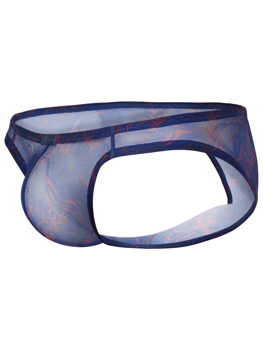 Blue Clever Calipso bikini underwear for men by CITYBOYZ★USA, featuring a stylish and comfortable fit.