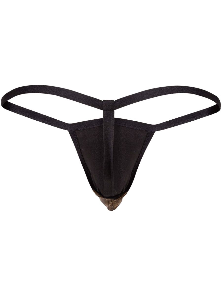 Gold Clever Atlas G-String by CITYBOYZ★USA, men's premium lingerie, featuring a sleek, minimalistic design and comfortable fit.
