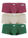 CityBoyz USA Clever Australian Latin Trunks 26066 in multi-colored 3-pack, showcasing vibrant, comfortable men's trunks.