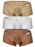 Multi-colored Clever Australian Latin Trunks 26069 3-pack by CITYBOYZ★USA, featuring vibrant, comfortable men's trunk underwear.