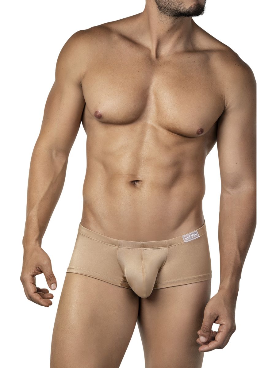 Multi-colored Clever Australian Latin Trunks 26069 3-pack by CITYBOYZ USA, featuring vibrant, patterned men's trunk underwear.