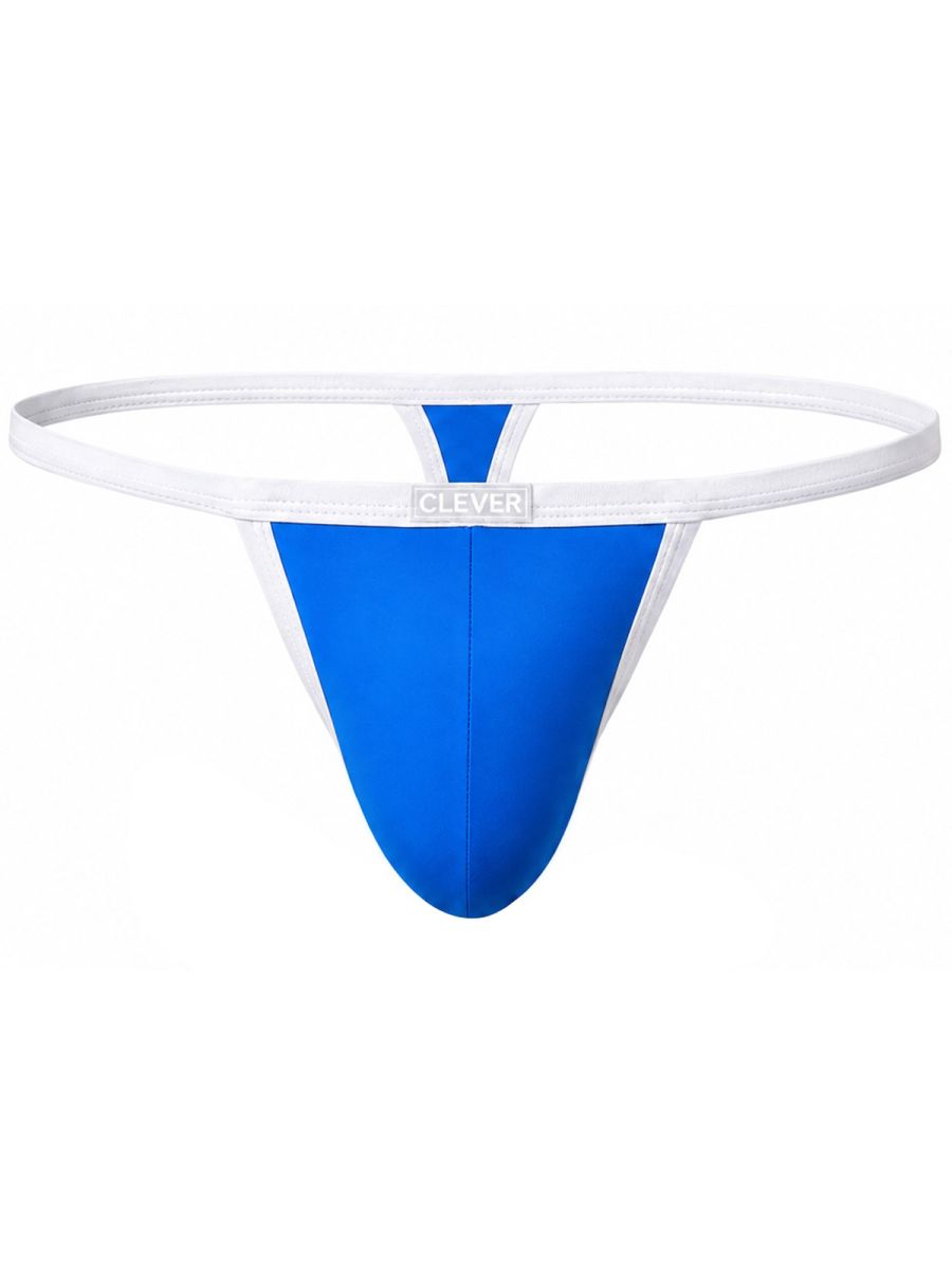 Turquoise Clever Boreas Thong by CITYBOYZ★USA, featuring a sleek design and minimal coverage, displayed on a plain background.
