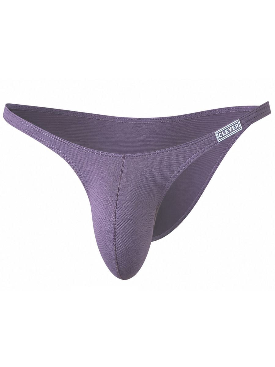 Lilac Clever Cronos Brief by CITYBOYZ USA, showcasing comfortable cotton fabric and stylish fit on a model.