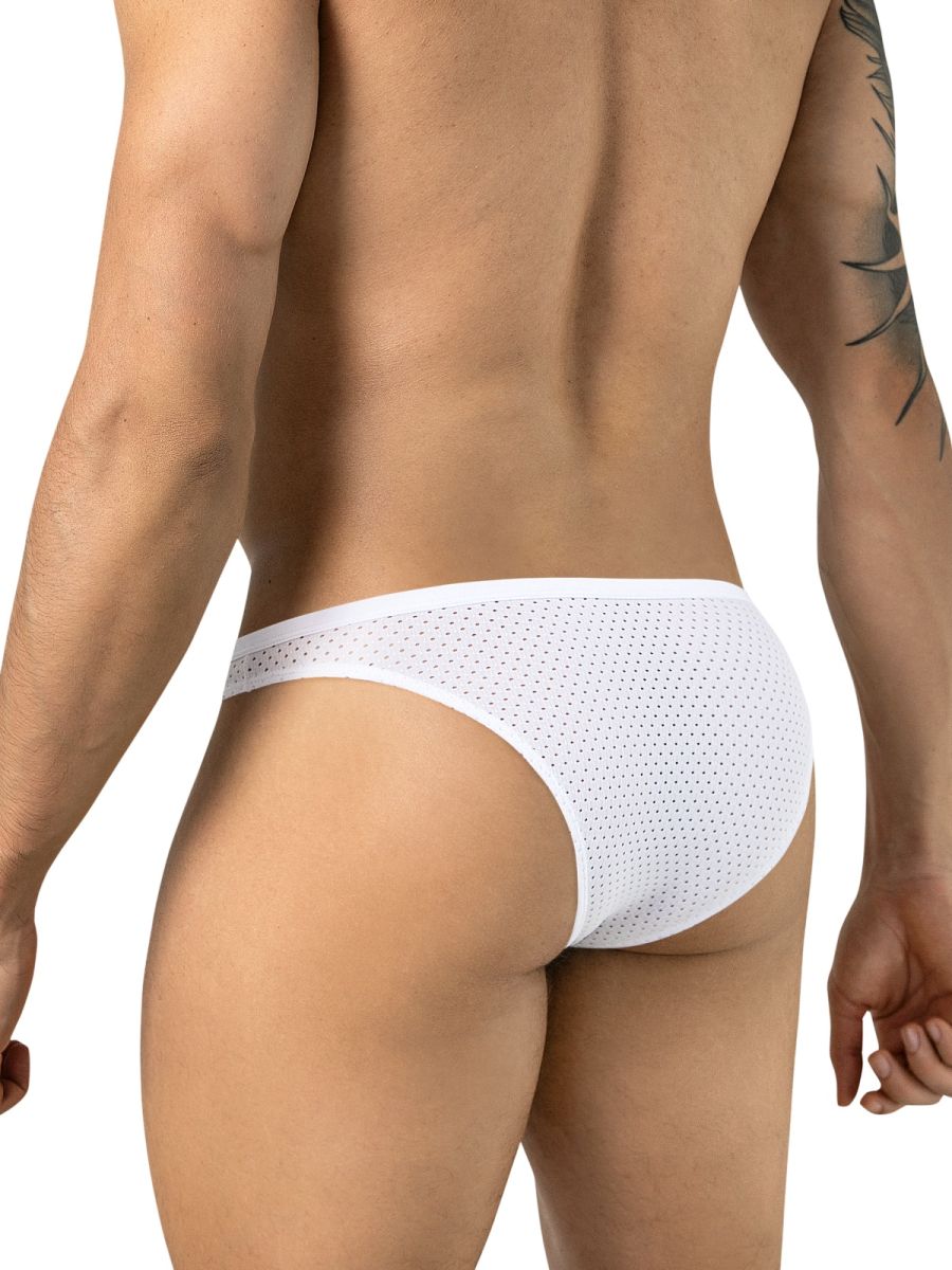White Clever Ulises brief by CITYBOYZ★USA featuring a snug, comfortable fit with smooth fabric and stylish design.