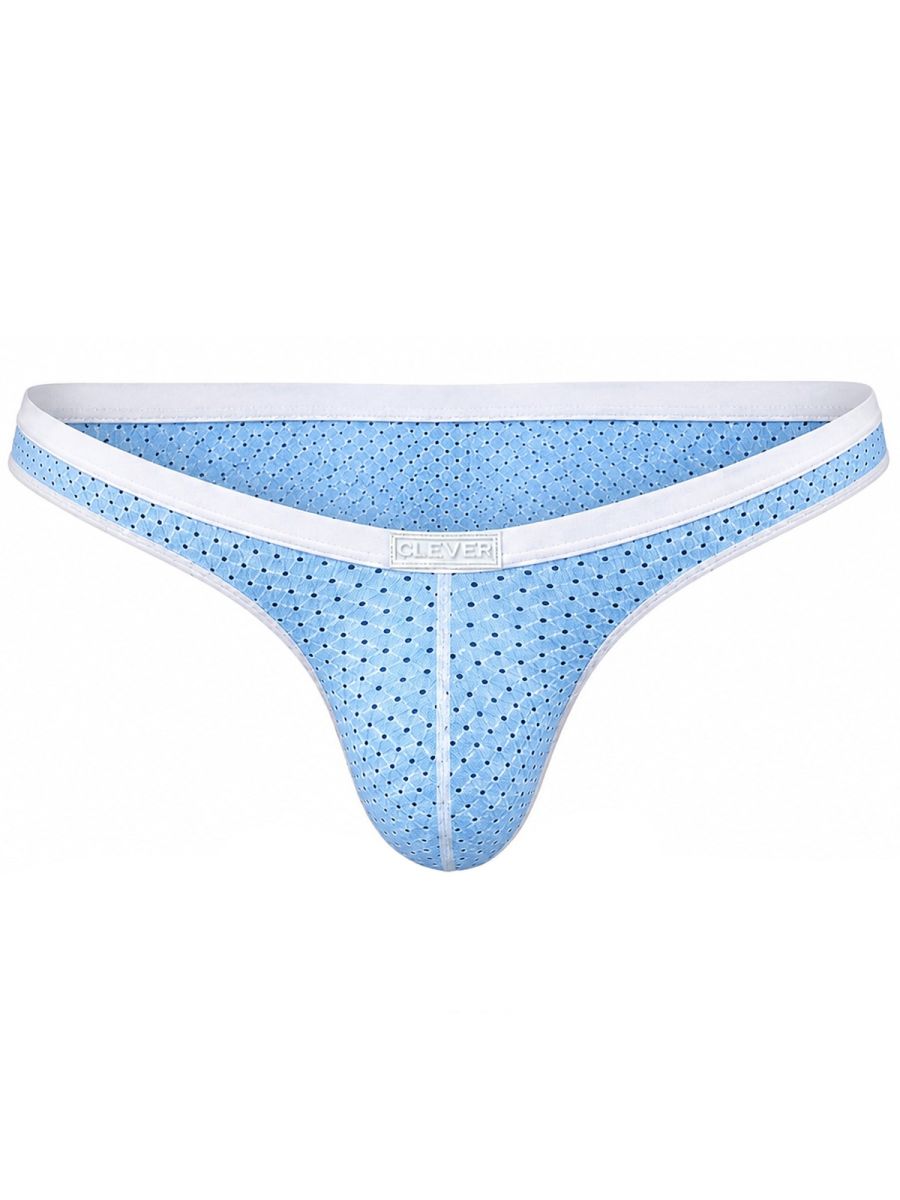 Light blue CITYBOYZ★USA Clever Ulises brief featuring a comfortable, fitted design with a smooth waistband and soft fabric.