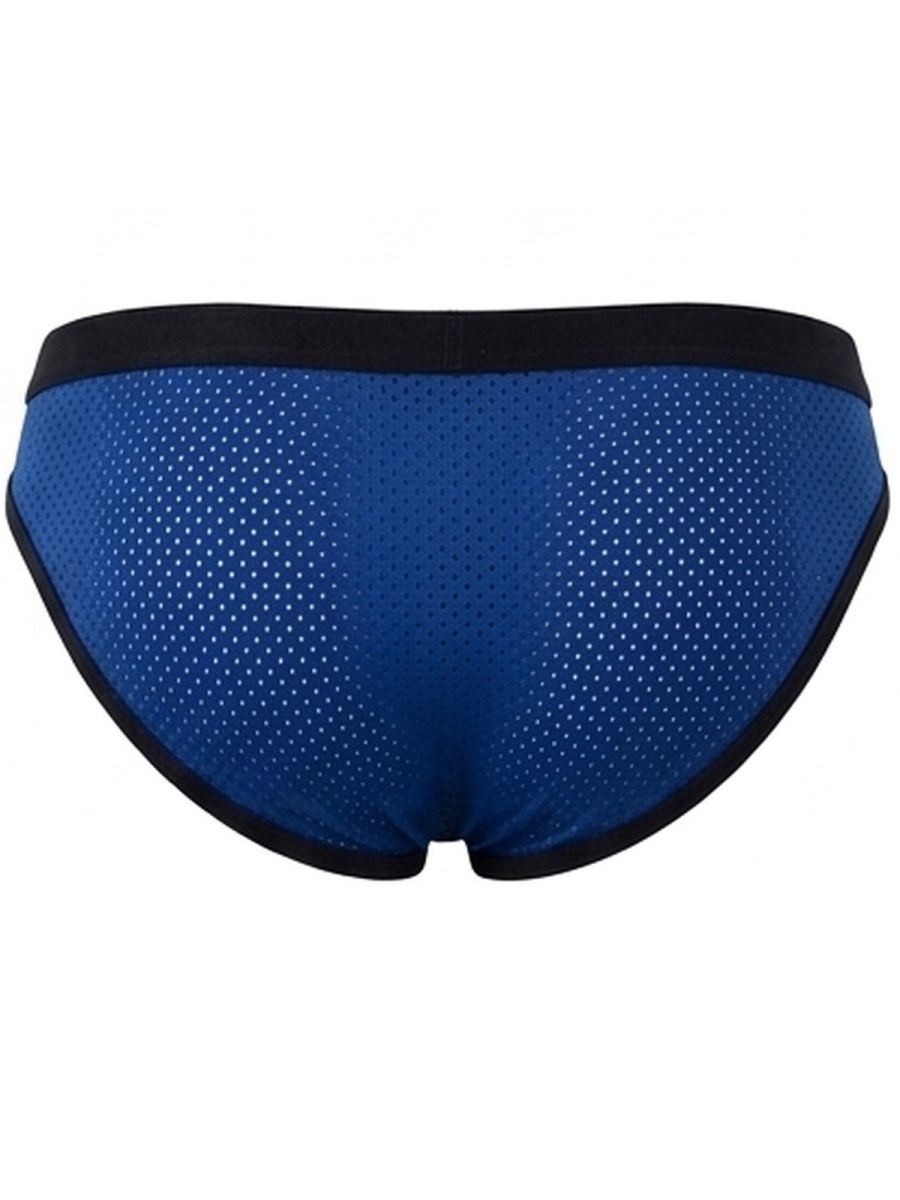 Steel blue Clever Ulises brief by CITYBOYZ★USA featuring smooth fabric and a comfortable fit with a branded waistband.