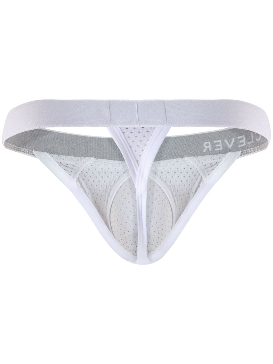 White Clever Ulises Thong by CITYBOYZ★USA featuring sleek fabric and minimal design for a comfortable fit.