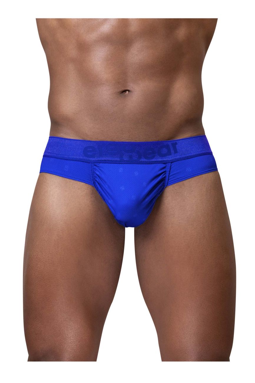 Royal blue ErgoWear FEEL SE Brief by CITYBOYZ USA, showcasing a comfortable men's brief with a snug fit and soft fabric.