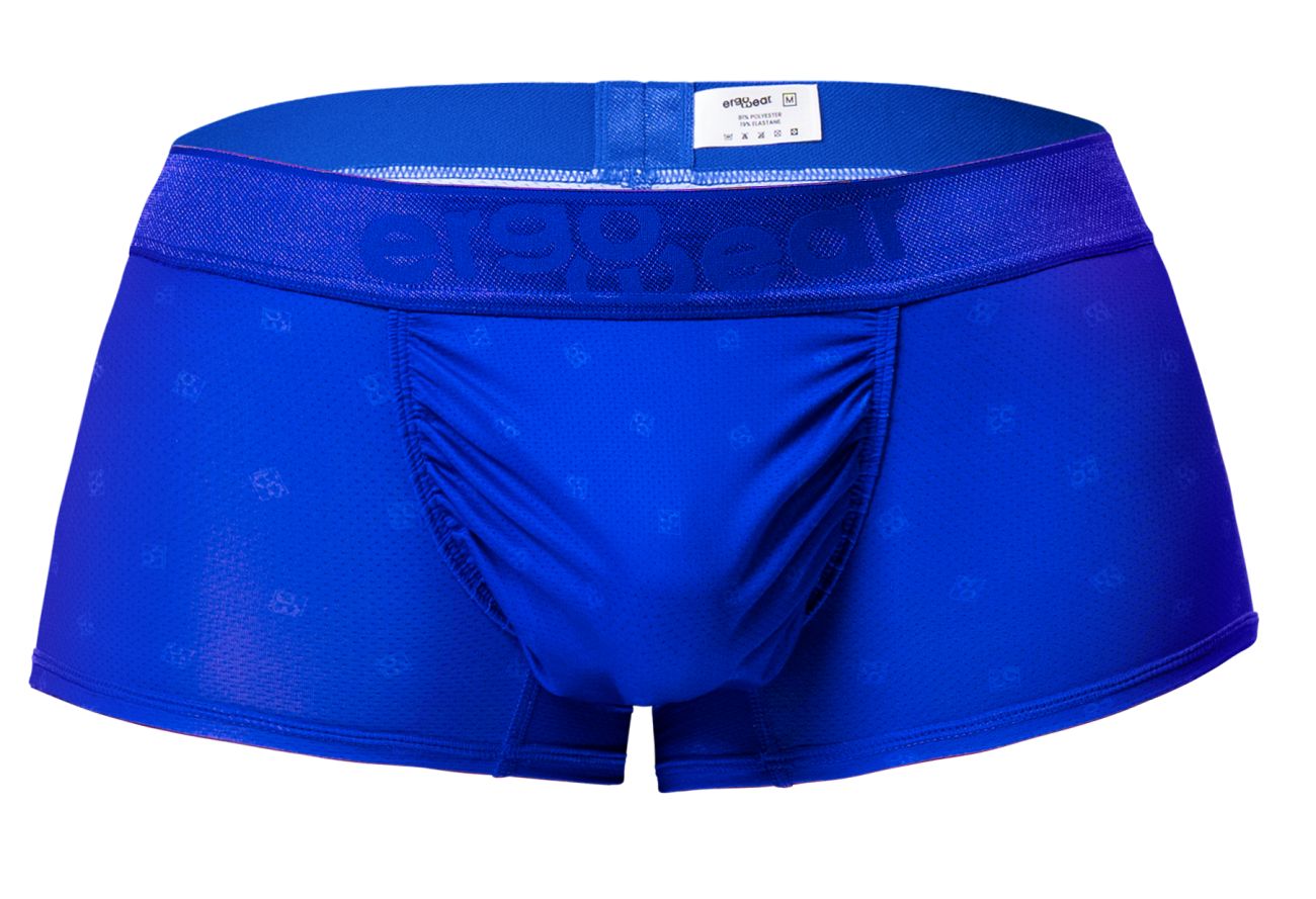 Royal blue ErgoWear FEEL SE Trunks by CITYBOYZ★USA, showing the comfortable men's brief with sleek fit and waistband.