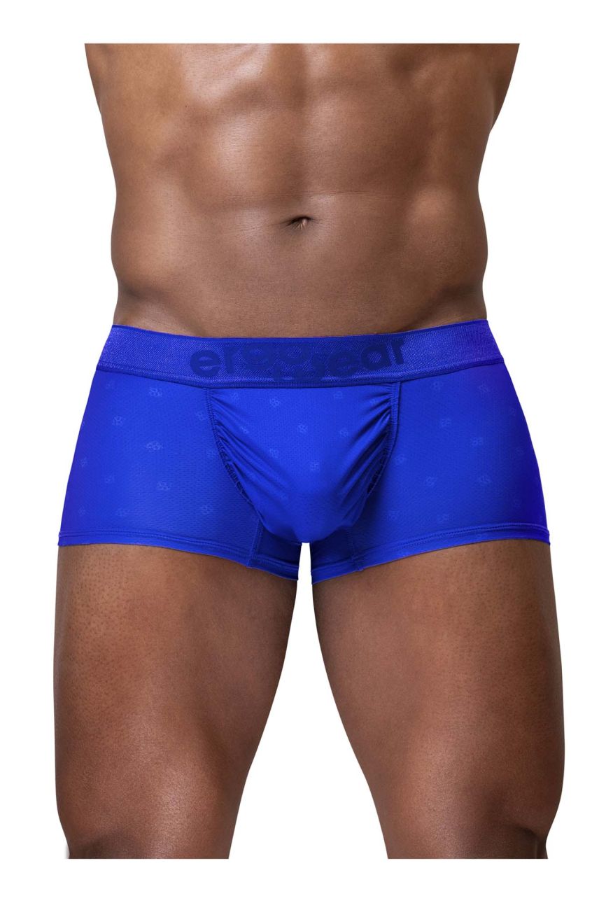 Royal blue ErgoWear FEEL SE Trunks by CITYBOYZ★USA, men's brief underwear with comfortable fit and sleek design.