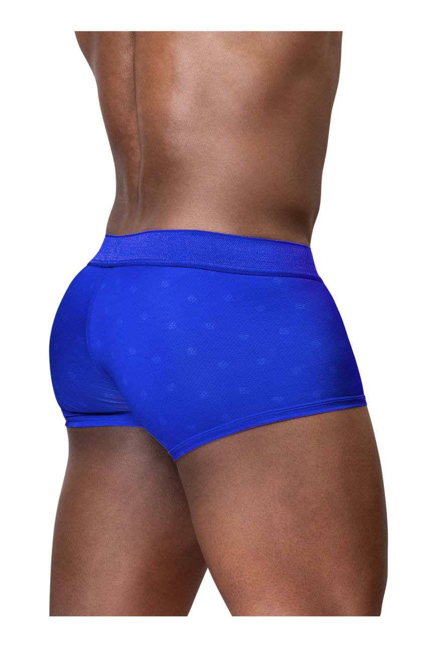 Royal blue ErgoWear FEEL SE Trunks by CITYBOYZ★USA, comfortable men's briefs with a snug fit and soft fabric.