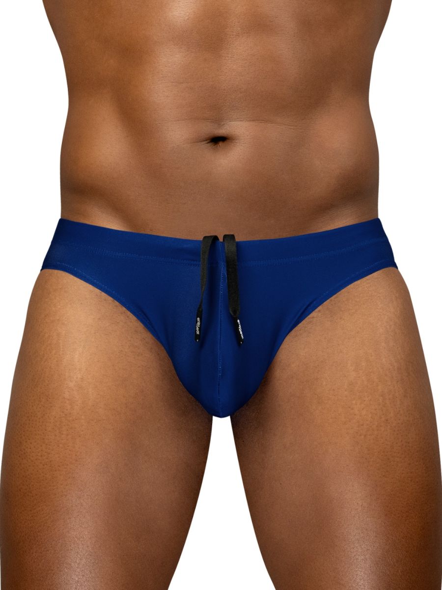 Blue Indigo ErgoWear X4D SW Swim Bikini by CITYBOYZ USA featuring a sleek, stylish design and supportive fit.