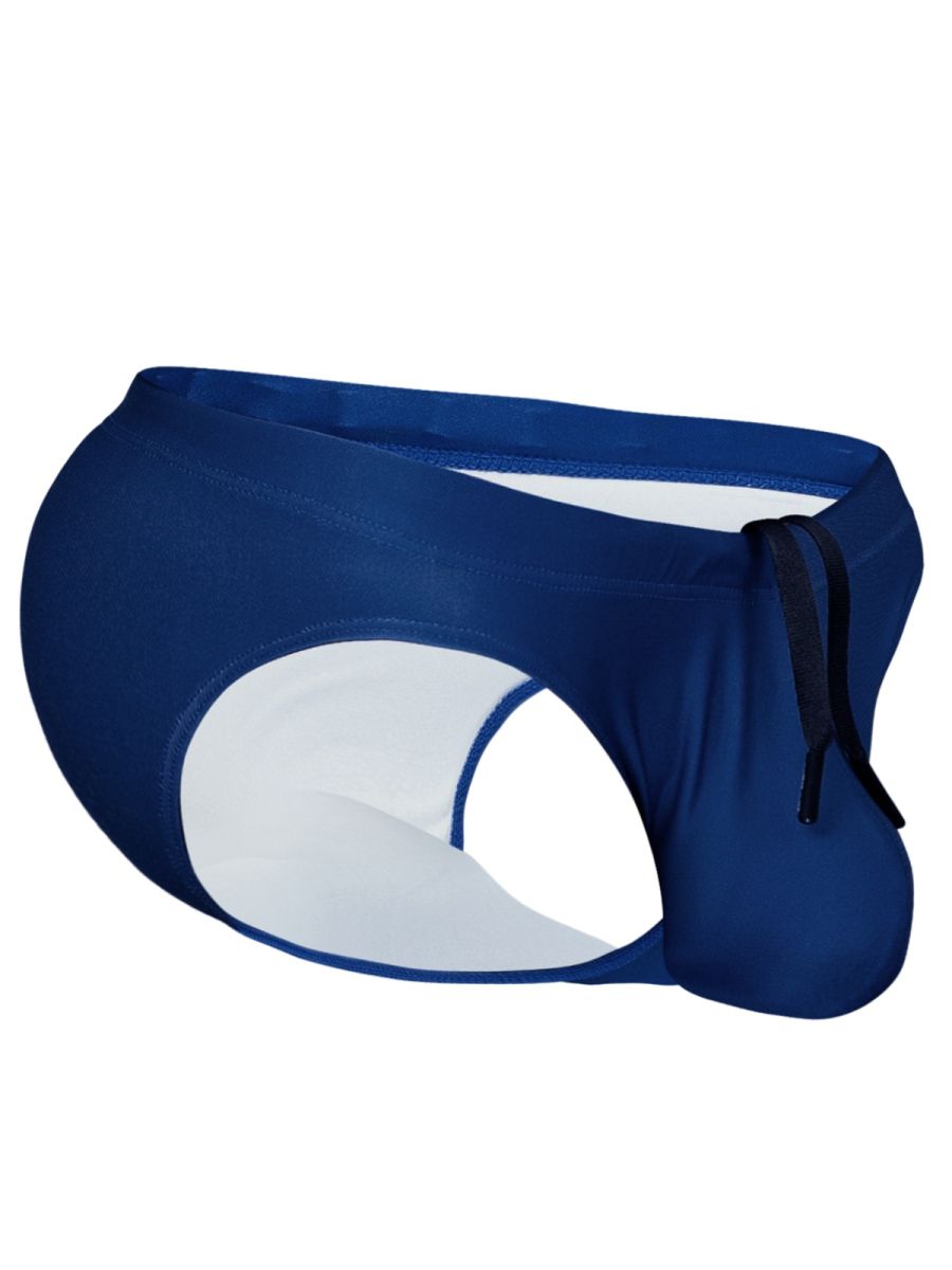 Blue Indigo ErgoWear X4D SW Swim Bikini by CITYBOYZ★USA, featuring a sleek, supportive bikini top and matching bottoms.