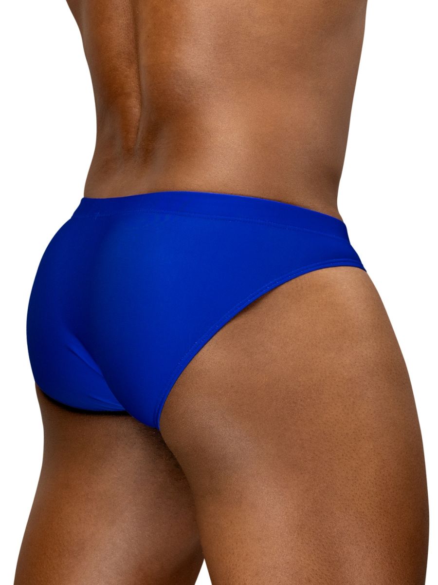 Skydiver blue ErgoWear X4D SW swim bikini by CITYBOYZ★USA, featuring a fitted two-piece design and sporty style.