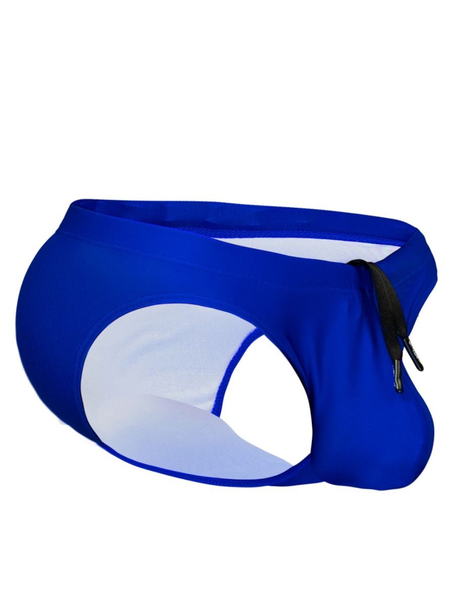 Skydiver blue ErgoWear X4D SW swim bikini by CITYBOYZ★USA with sporty design, featuring adjustable straps and sleek fabric.