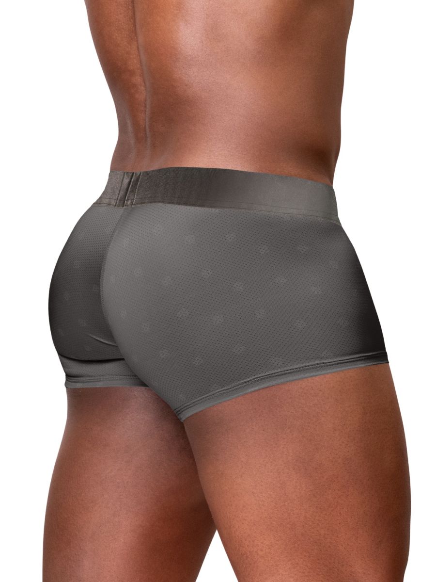 Dark gray CITYBOYZ★USA ErgoWear FEEL SE trunk showing a snug fit with smooth fabric and elastic waistband.