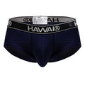 Dark blue Hawai microfiber brief by CITYBOYZ★USA, featuring smooth fabric and comfortable fit.