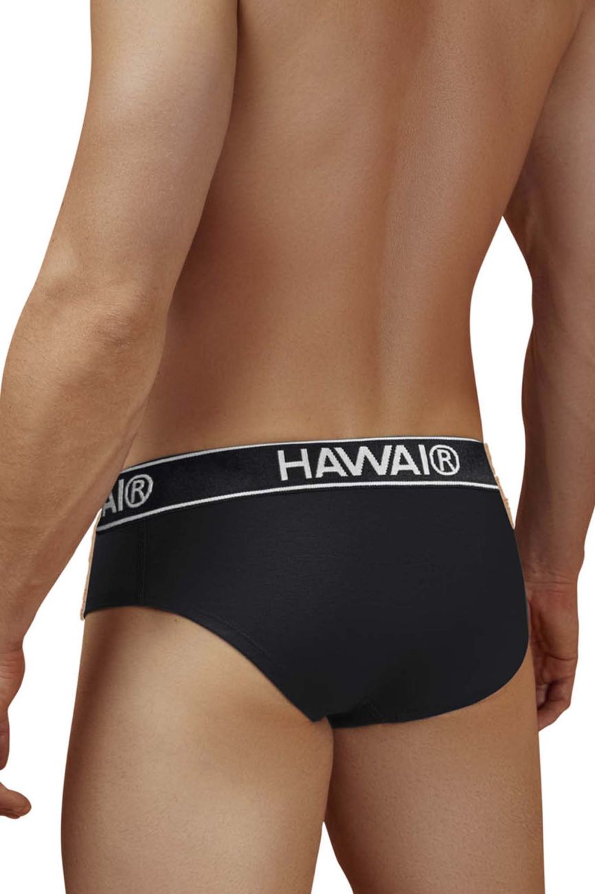 Black Hawai Cotton Blend Brief 41962 from CITYBOYZ★USA, showing the comfortable waistband and smooth fabric detail.