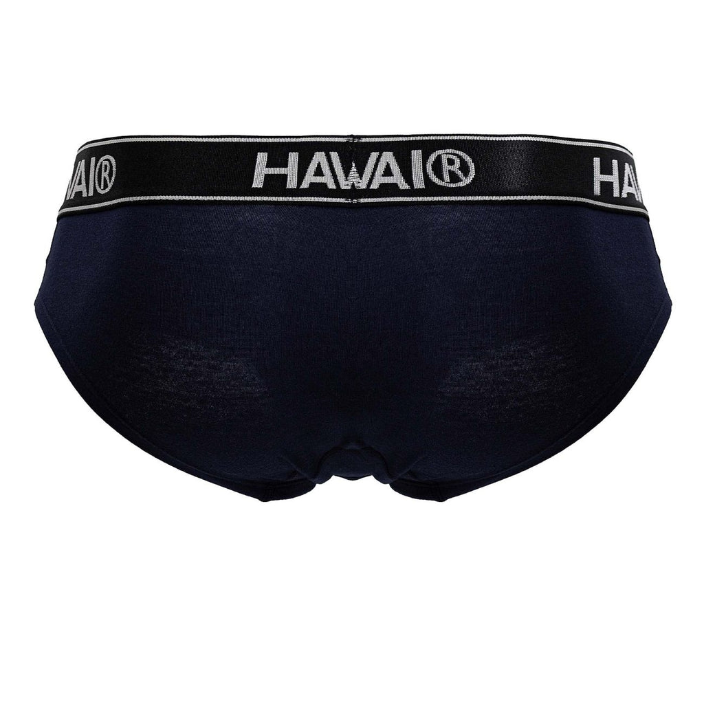 Dark blue Hawai Cotton Blend Brief by CITYBOYZ★USA, showing the comfortable fabric and classic fit design.