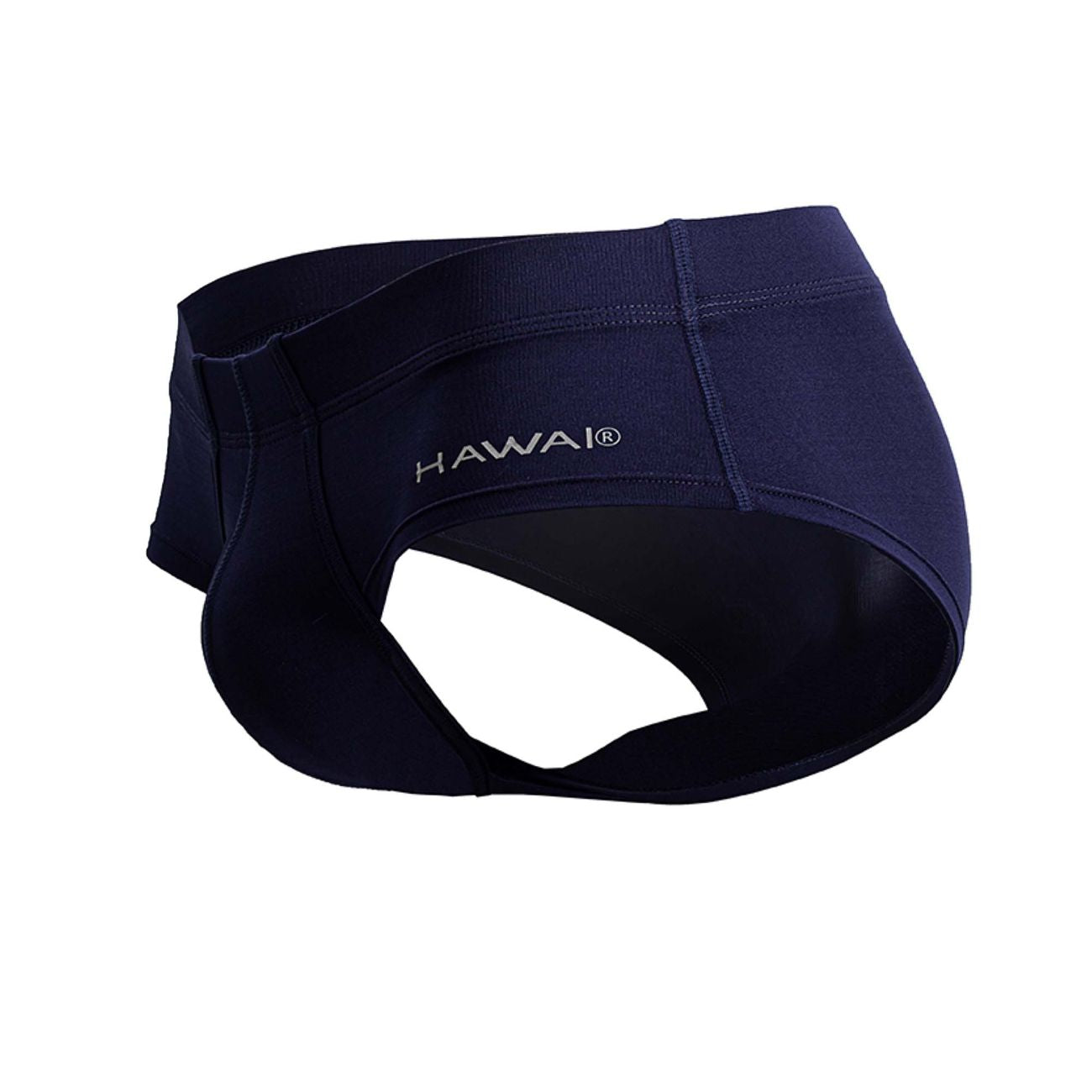 Dark blue Hawai microfiber brief by CITYBOYZ★USA, showcasing a comfortable and stylish men's underwear design.
