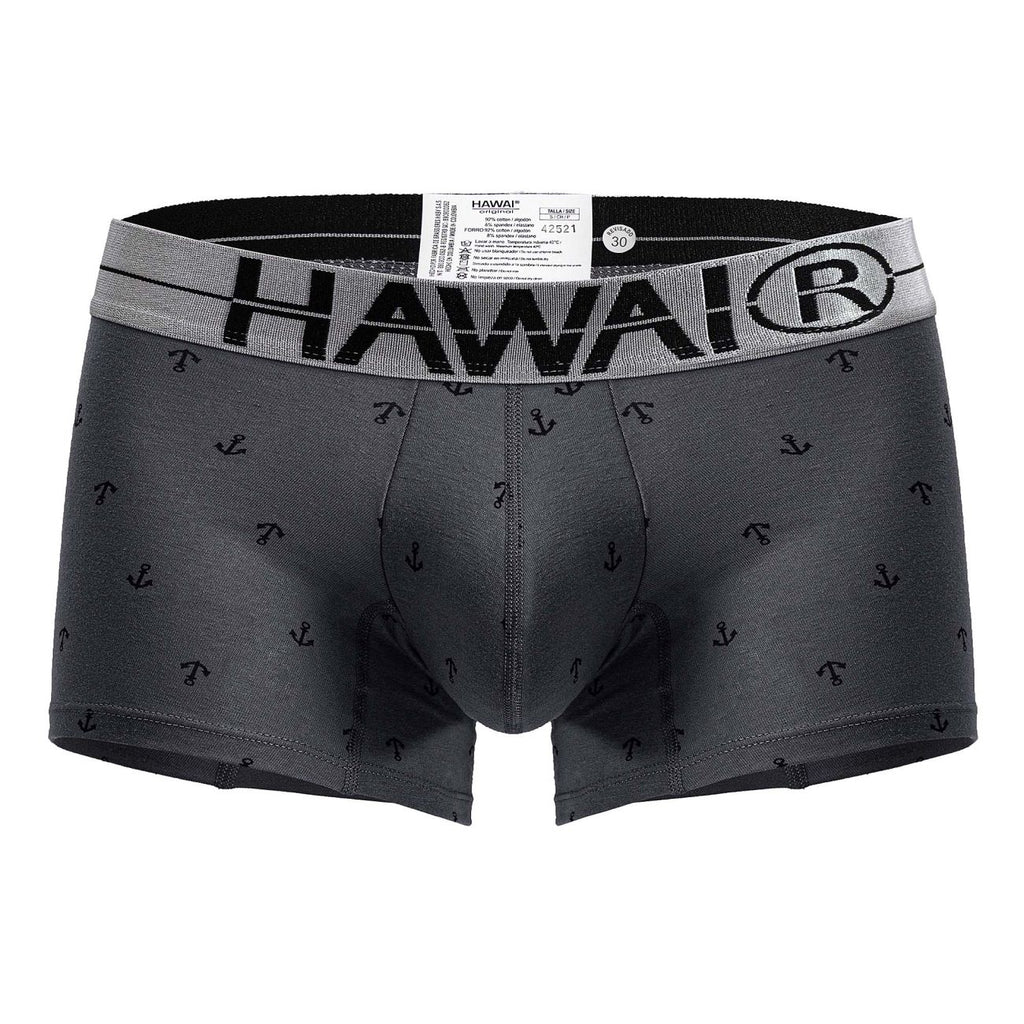 Gray Hawai Cotton Blend Boxer Brief by CITYBOYZ★USA featuring a comfortable fit and soft fabric for everyday wear.
