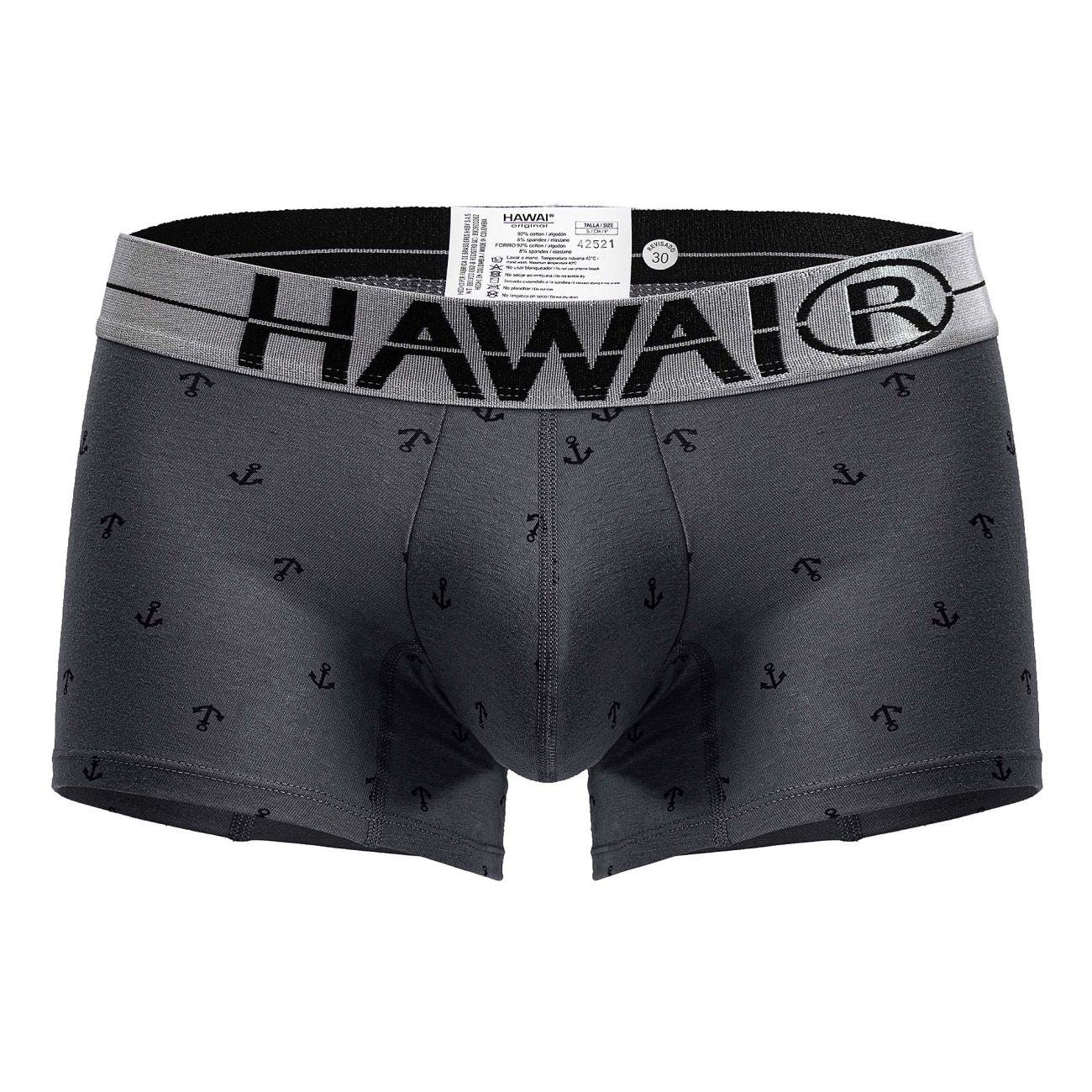 Gray Hawai Cotton Blend Boxer Brief by CITYBOYZ★USA featuring a comfortable fit and soft fabric for everyday wear.