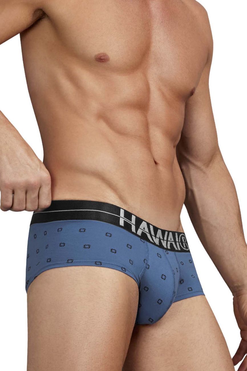 CITYBOYZ USA Hawai Cotton Blend Brief in Blue Quartz, featuring comfortable fabric and classic brief design.