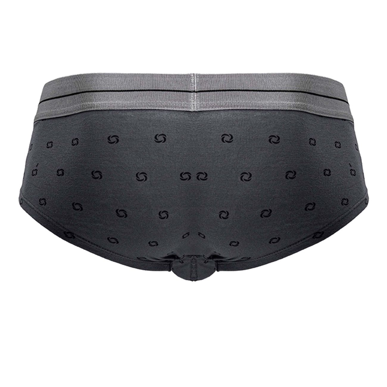 Gray Hawai Cotton Blend Brief by CITYBOYZ★USA, featuring soft fabric and comfortable fit, shown on a model.
