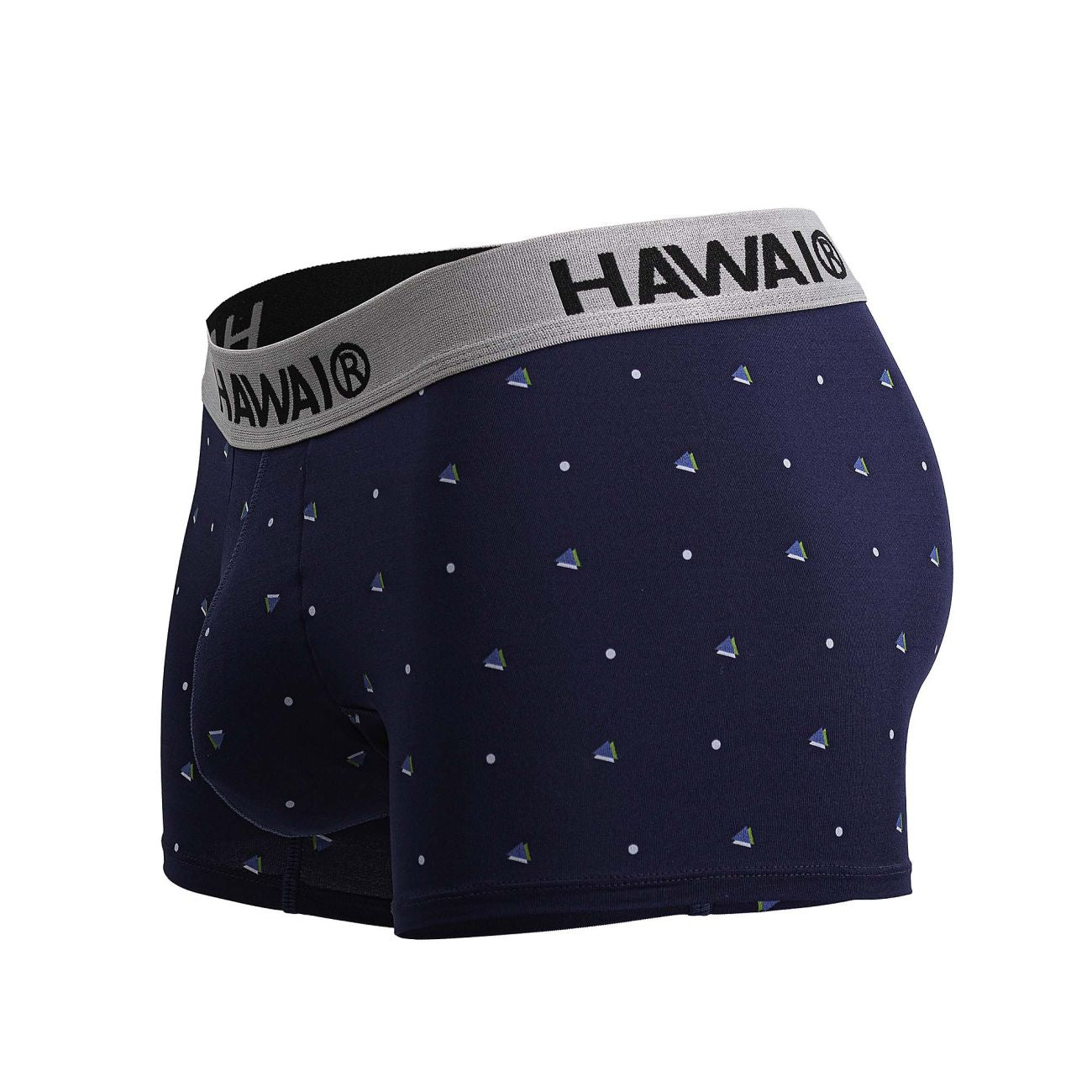 Dark blue CITYBOYZ USA Hawai microfiber trunk with comfortable fit and stylish design, displayed on a plain background.
