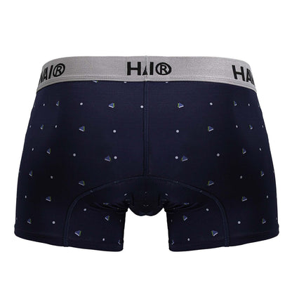 Dark blue Hawai Microfiber Trunk by CITYBOYZ★USA, showing a comfortable men's underwear with a snug fit and soft microfiber fabric.