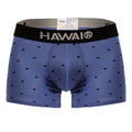 Blue Hawai Cotton Blend Trunks by CITYBOYZ★USA, featuring comfortable fit and stylish design, shown in the image.
