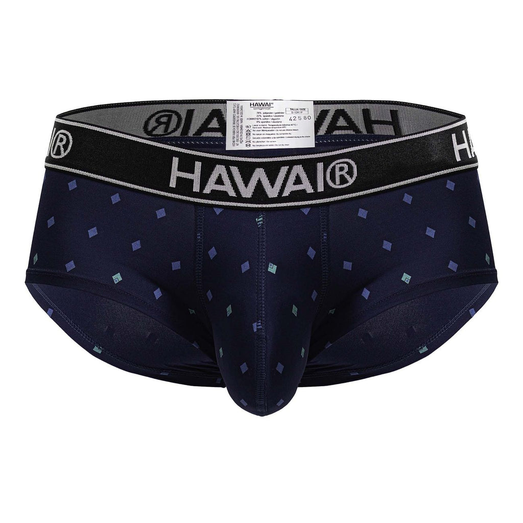 Dark blue Hawai microfiber men's brief by CITYBOYZ USA, showcasing a sleek, comfortable fit with smooth fabric.