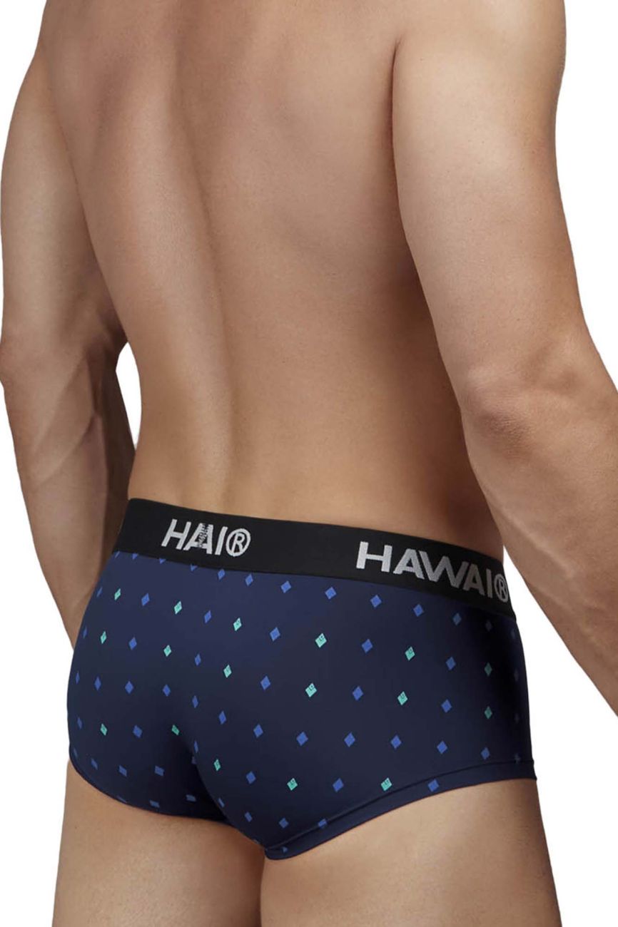 Dark blue Hawai Microfiber Brief for men by CITYBOYZ★USA, featuring a comfortable fit and stylish design.