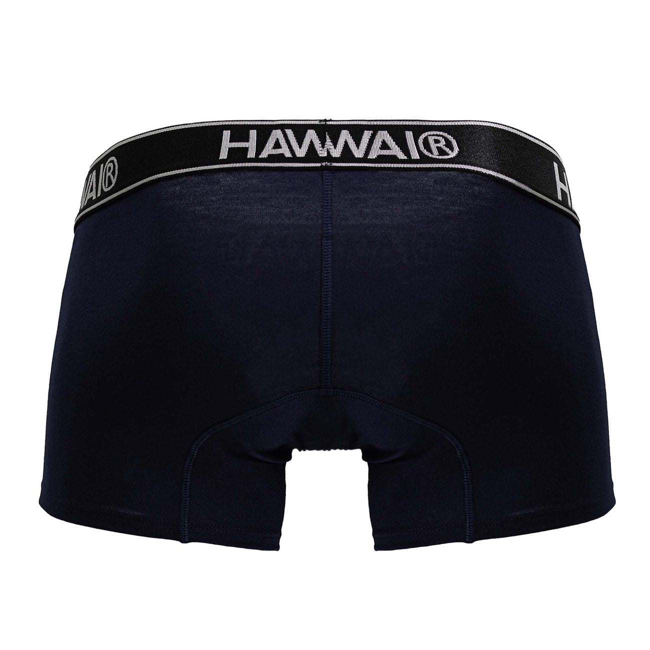 Dark blue Hawai Cotton Blend Trunk by CITYBOYZ★USA, showing the comfortable, fitted men's underwear with waistband and fabric texture.