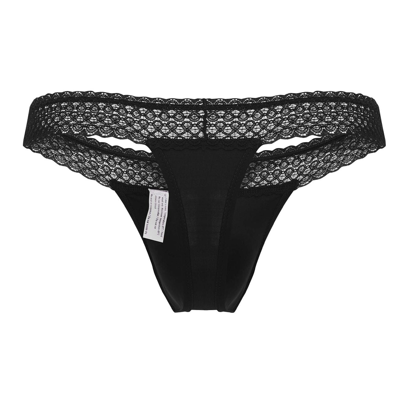 Black Hawai Microfiber Thong by CITYBOYZ★USA featuring smooth microfiber fabric and minimal design.