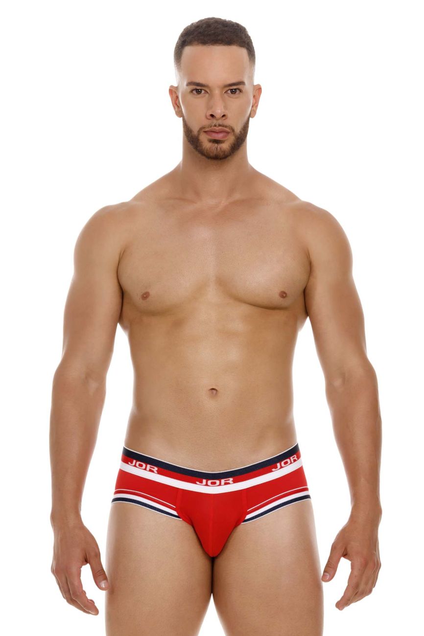 Red CITYBOYZ★USA Jor Sailor Brief 2062 underwear with comfortable fit and stylish design, shown on a plain background.